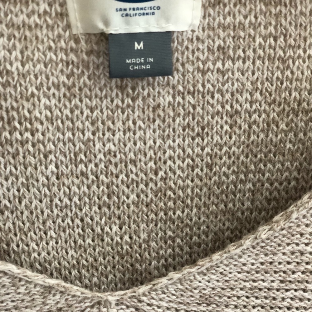 Beige knit sweater - Picture 3 of 3